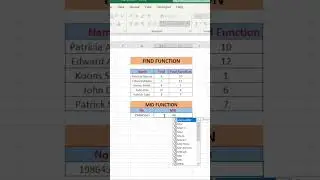 How To Use Excel MID & FIND FUNCTION