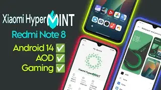 HyperOS for Redmi Note 8 Based on Android 14 | RandomRepairs