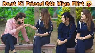 Flirting Prank With Ayesha Friend | @AwaisBhatti28