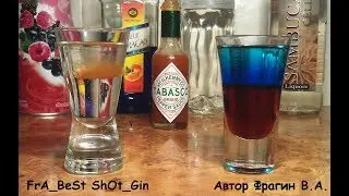 Как сделать Коктейль Шот Серебряная пуля и Флаг России (Silver bullet and Russian flag)
