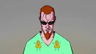 Postal Dude Green Screen Status Template