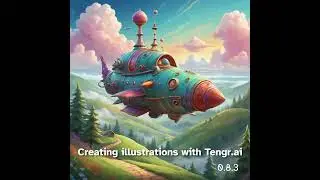 Evoke your inner illustrator with Tengr.ai