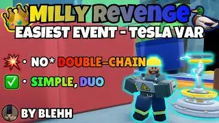[NEW] Beat the Ducky HARD Event in Duo - Milly Revenge Strategy | TDS Roblox