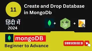 11: Create and Drop Database is MongoDB ? in Hindi ( हिंदी में )