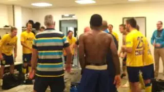 Pozápasová radost v kabině (19.8.2013)