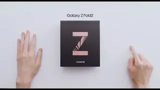 갤럭시z폴드 2 공식 언박싱