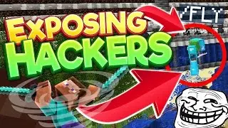EXPOSING HACKERS!!... *ROBOT_50* (Server: SaicoPvP) [HD]