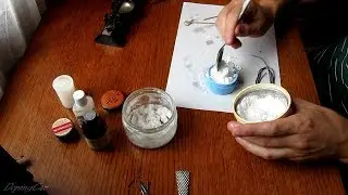 Vaseline + citric acid = flux + rosin