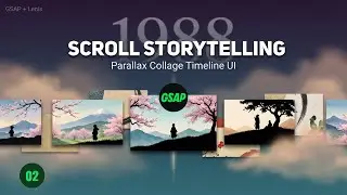 How to Build Cinematic Scroll Effects: GSAP Tutorial (Studio Ghibli Style) | Part - 02