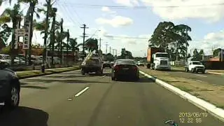 Street test of HD DVR HD Portable DVR with 2.5" TF