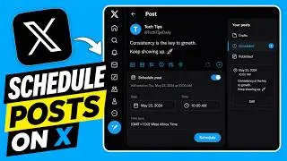 How to Schedule Posts on X (Twitter) in 2026