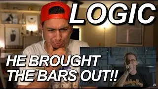 LOGIC NO PRESSURE FREESTYLE REACTION!! | REMINDING US HES GOT BARS!!!