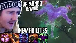Dr Mundo Rework - All his new abilities, gameplay and skins