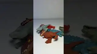 New Jurassic World Goo-Jit-Zu figures and my entire collection 