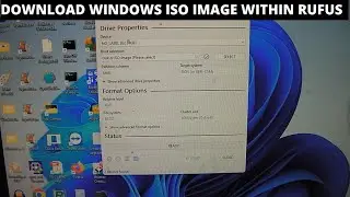 How to download a Windows ISO image from within Rufus