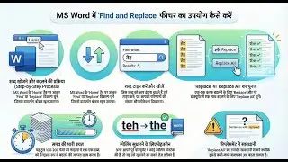 Find and Replace in Microsoft Word | MS Word | Best Learning Videos for Kids | Apna Schools