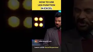 How To Use LEN Function In Excel | 