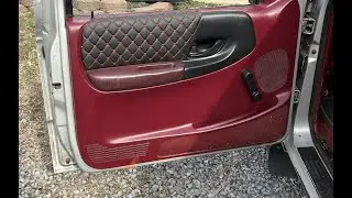 Replacing the Upholstery on a 1994 Ford Ranger Door Panel