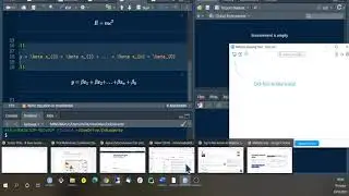 Easiest way of writing mathematical equation in R Markdown