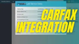 Carfax Integration With Workshop Software