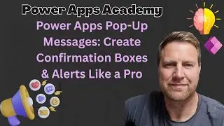 Power Apps Pop-Up Messages: Create Confirmation Boxes & Alerts Like a Pro 🚀