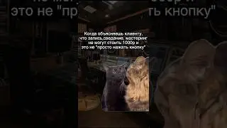 Когда объясняешь клиенту почему запись стоит дорого 