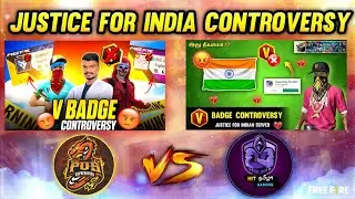 PVS gaming and V badge youtubers vs Hit tamizha gaming controversy #justiceforindianserver