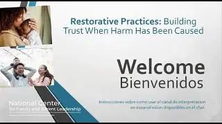 Restorative Practices: Building Trust When Harm Has Been Caused