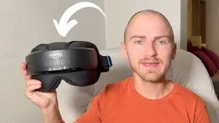 RENPHO Eyeris Masc Heated Head & Eye Massager Review - Migraines, Headaches & Relaxation