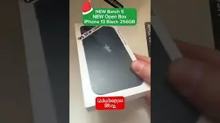 Original Apple iPhone 13 256GB Նոր OPEN Box Ամանորյա զեղչ մեր հետեւորդների համար