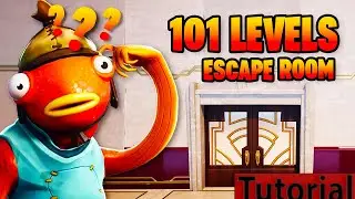 Fortnite - 101 Levels Escape Room By PPAOK-93 All Levels