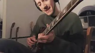 What a £100 guitar sounds like when you tune it low and change the pickups!