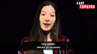 10 Phrases to greet somebody in Turkish - Easy Turkish Basic Phrases (2)
