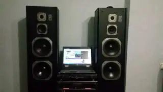 Sharp cp 7700 8000 6000 8800 8100 & technics a800s test sounds