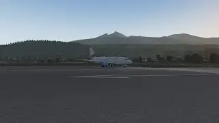 X-Plane 11. Посадка в Инсбруке на Boeing 737-600 #Shorts