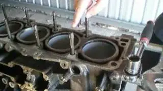 Snap-On Stud Remover on Porsche 944 Turbo Headstuds Demo.