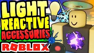 HOW IS THIS POSSIBLE!? Light Reactive Avatar Accessories! (ROBLOX)
