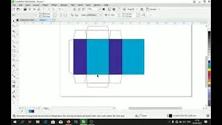 Medicine Cartoon Box Design in Coreldraw// Coreldraw Tutorial// Box Dieline //Learn Graphic