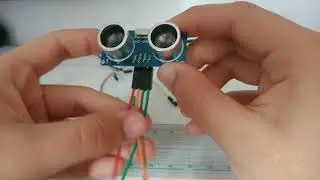 Exercício sensor ultrassônico