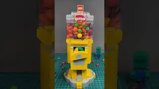 Настоящий LEGO Skittles торговый автомат