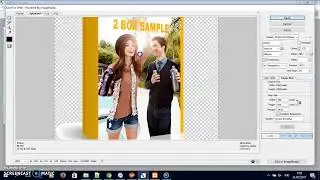 3D Box Photoshop Action Scripts Demo