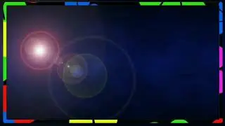 Background border frame video | light effect template video | light effect border frame video