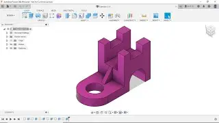 Fusion 360 Exercise 3 [Tutorial For Beginner]