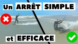 L' ARRÊT D' URGENCE : une BASE pour bien CRANTER en kitesurf