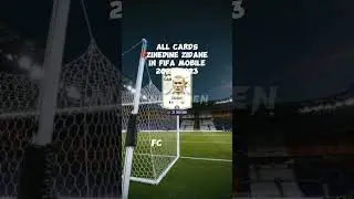 all cards Zidane 