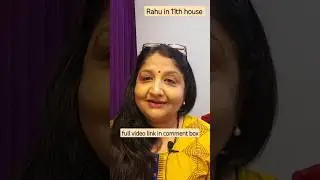 Rahu ln 11th house of gains.. #houseastrology #rahu