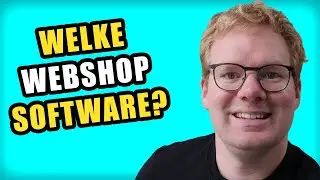 Webshop starten welke software? eCommerce software
