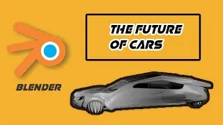 Blender: creating a modern car from imagination