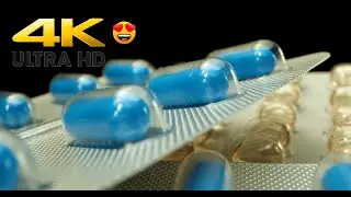 Macro Close-Ups of Colorful Pills | Relaxing Music | 30-Second Visual ASMR