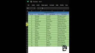 Automatic Serial Number-- MS Excel Trick